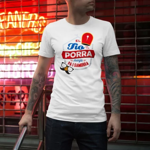 Camiseta "menja pa i samorra"