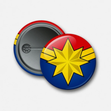 Chapa Capitana Marvel