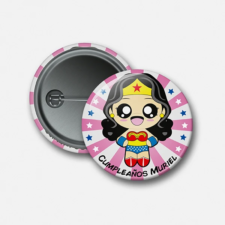 Chapa Wonder Woman Kawaii
