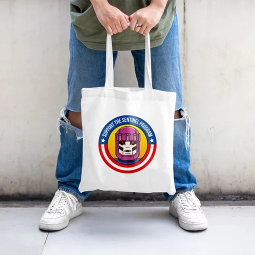 Bolsa de tela de apoyo al proyecto centinela