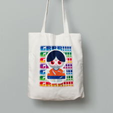 Tote bag zombie