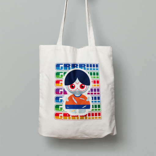 Tote bag zombie