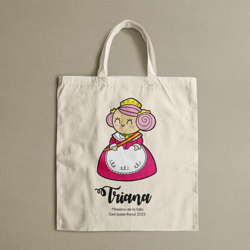Totebag Fallera tierna - Imagen 2
